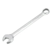 Metric 15mm 12-Point Box Open End Combination Wrench Chrome Finish, Cr-V