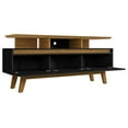 thumbnail image 3 of Manhattan Comfort Yonkers Wood TV Stand for TVs up to 60" in Black, 3 of 5