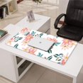 thumbnail image 3 of Pink Floret&nbsp;mousepad Gamingwaterproof,rubber+multispandexno Slip MousepadDesk Pad for Office Home Game 31.5x15.7inches, 3 of 7