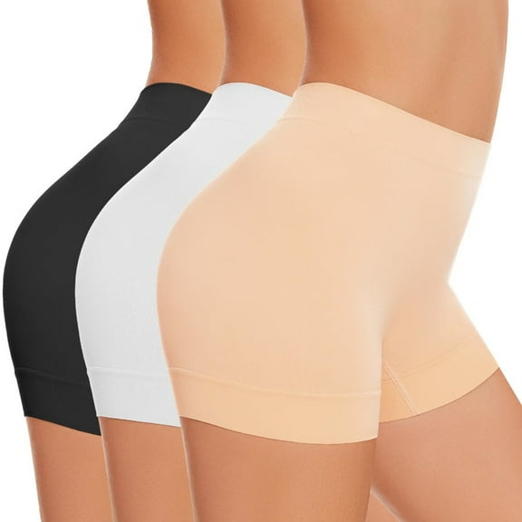 Slip Shorts for Women Under Dresses,Anti-Chafing Boyshorts Panties Shapewear,Yoga Biker Shorts