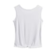 thumbnail image 4 of Naittoop Womens Tank Tops Solid Color Crewneck Cotton Sleeveless Top Regular Casual Comfort Breathable Everyday Layer Wear, 4 of 4