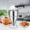 thumbnail image 2 of Dispensador de masa para panqueques YWHWXB de 600 ml de acero inoxidable, 2 of 8