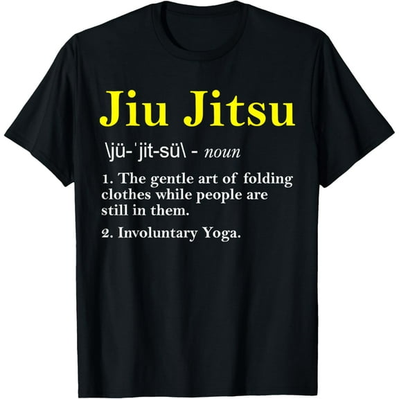 t-shirt Brazilian Jiu Jitsu BJJ Men Kids Apparel Ju-Jitsu Definition T-Shirt.