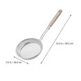 thumbnail image 2 of 1pc Stainless Steel Colander with Long Handle Filter Spoon Kitchen Gadget, 2 of 6