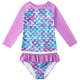 thumbnail image 1 of Traje de baño dividido para niños Bikini de manga larga para niña Traje de baño con protección solar estampado en 3D, 1 of 6