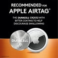 thumbnail image 5 of Duracell 2032 Lithium Battery. 6 Count Pack. Child Safety Features. Compatible with Apple AirTag, Key Fob, and other devices. CR2032 Battery Lithium Coin Battery. CR Lithium 3V Cell, 5 of 5