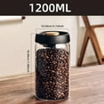 thumbnail image 5 of Vacuum Glass Jar with Airtight Lid ,1PC Food Saver Sealer Attachment Storage Container for Coffee Beans Oats Spice and Sugar (18oz/1200ml), 5 of 8