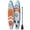Orange, variant on Garvee Inflatable Stand-up Paddle Board, 10.6' x 32'' x 6'', with Camera Mount, Rose Red