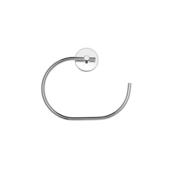 Croydex Pendle Flexi-Fix Towel Ring, Chrome