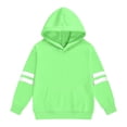 thumbnail image 7 of mgoYE Girls Fashion Hoodies Kids Cute Striped Long Sleeve Tops Hooded Sweatshirts, 7 of 7