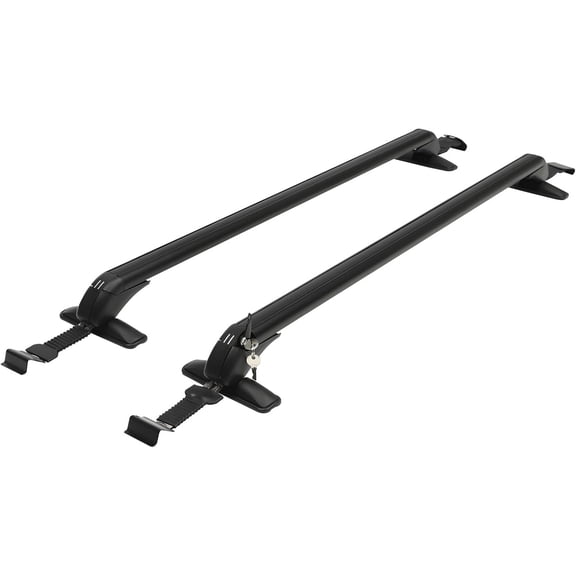 Universal Top Roof Rack Cross Bar,2Pcs 41.3" Aluminum Cross Bar Luggage Carrier 165lbs Load Capacity for Most 4 or 5 Door Cars