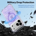 thumbnail image 4 of Funda Casehas para iPhone 17 Pro 6.3" Magnética Transparente con Brillantina, 4 of 7