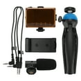 thumbnail image 2 of Peahefy Mobile Video Shooting Kit,Portable Live Video Shooting Kit Mobile Phone Photography Set With Fill Light Microphone Tripod Phone Holder,Mobile Phone Photography Set, 2 of 8
