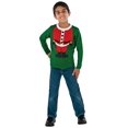 thumbnail image 1 of Rubie's Costume Santa Head Ugly Christmas Sweater Costume, One Color, Medium, 1 of 2