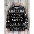 thumbnail image 3 of Suéter feo con impresión 3D para hombre y mujer, sudadera informal unisex de invierno con diseño de árbol de Navidad, Papá Noel, gato, ciervo y oso, M14, 3 of 4