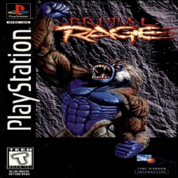 Restored Primal Rage (Sony PlayStation 1, 1996) Fighting Game (Refurbished)