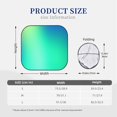 thumbnail image 3 of Zufioo blue green colors Print Folding Car Windshield Sun Visor, Anti-ultraviolet Sun Visor, Suitable for Trucks, Vans Car Accessories-Large, 3 of 6