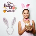 thumbnail image 4 of Ajustable Cosplay Diadema Orejas de conejo Cosplay Tocado Decoración de Pascua Accesorios Sywqhk libre de BPA, 4 of 8
