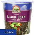 thumbnail image 2 of Dr. McDougall's Right Foods Vegan Black Bean & Lime Soup, 3.4-Ounce Cups (Pack of 6), 2 of 4