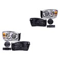 thumbnail image 1 of Par de Faros Ram 2006 A 2008 Dodge S/Franja DEPO ., 1 of 4