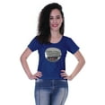 thumbnail image 1 of Moomaya T-shirt à Manches Courtes pour Femmes avec Col Rond, Écusson à Paillettes, Coupe Décontractée - DM, 1 of 7