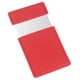 thumbnail image 1 of Espejo de bolsillo Uxcell de acero inoxidable irrompible, espejo compacto de maquillaje con funda de cuero PU (Rojo, 2.44 x 3.74"), 1 of 7
