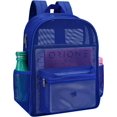 thumbnail image 1 of GFDYREE Sac à Dos en Maille Semi-Transparente Robuste, Sac à Dos Transparent pour Étudiants Universitaires, 1 of 7