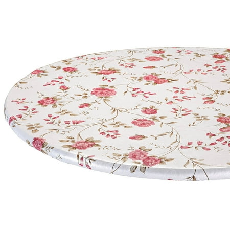 

Rose Trellis Elasticized Vinyl Table Cover