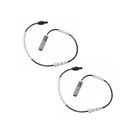 Front ABS Wheel Speed Sensor Set 2 Piece - Compatible with 2006 BMW 325i