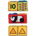 Melissa & Doug K's Kids Match and Build Soft Blocks Set For Toddlers