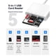 thumbnail image 2 of Lector de tarjetas SD Fubiaofei 5 en 1 USB USB-C de doble conector, 2 of 6