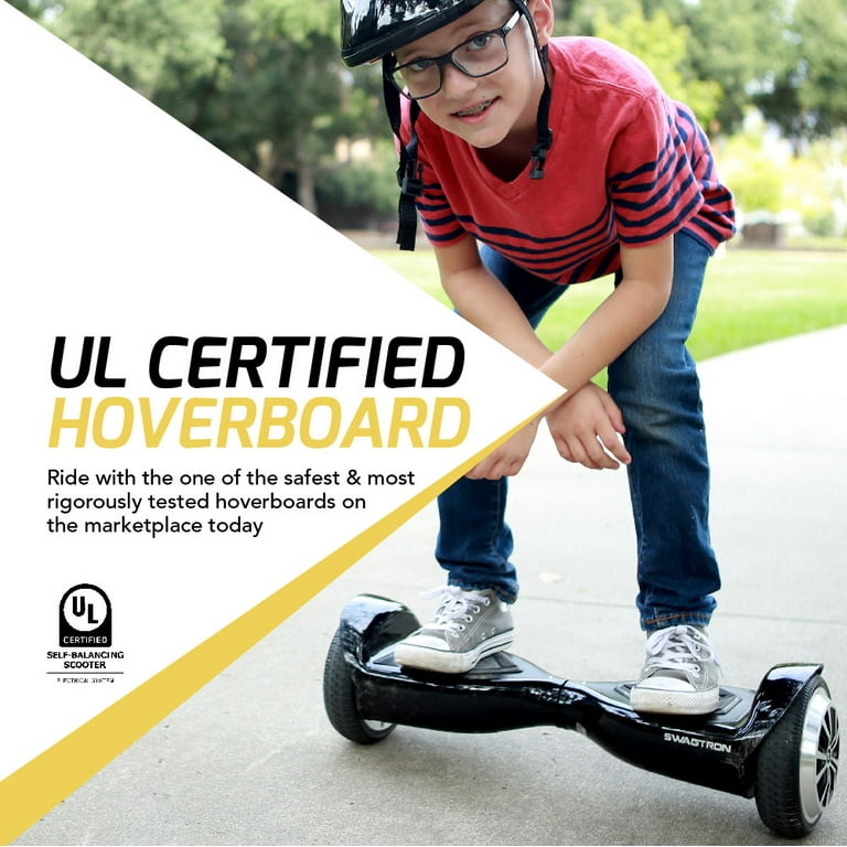 SWAGTRON T5 Swagboard Hoverboard for Kids Young Adults Optional Learning Mode Self Balacing Scooter Walmart