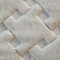 thumbnail image 6 of Home Soft Things 4 Piece Tatami Quilted Faux Fur Bedspread - Taupe - Oversize King (120" x 120"), 6 of 7