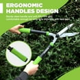thumbnail image 6 of Hedge She  , 23'' Manual Hedge Trimmers with Chrome Plated Steel Blade & Ergonomic Handle, Home Garden Pruner Hedge Clippers Perfect for Trimming Borders, Boxwood, and Tall Bushes, 6 of 7
