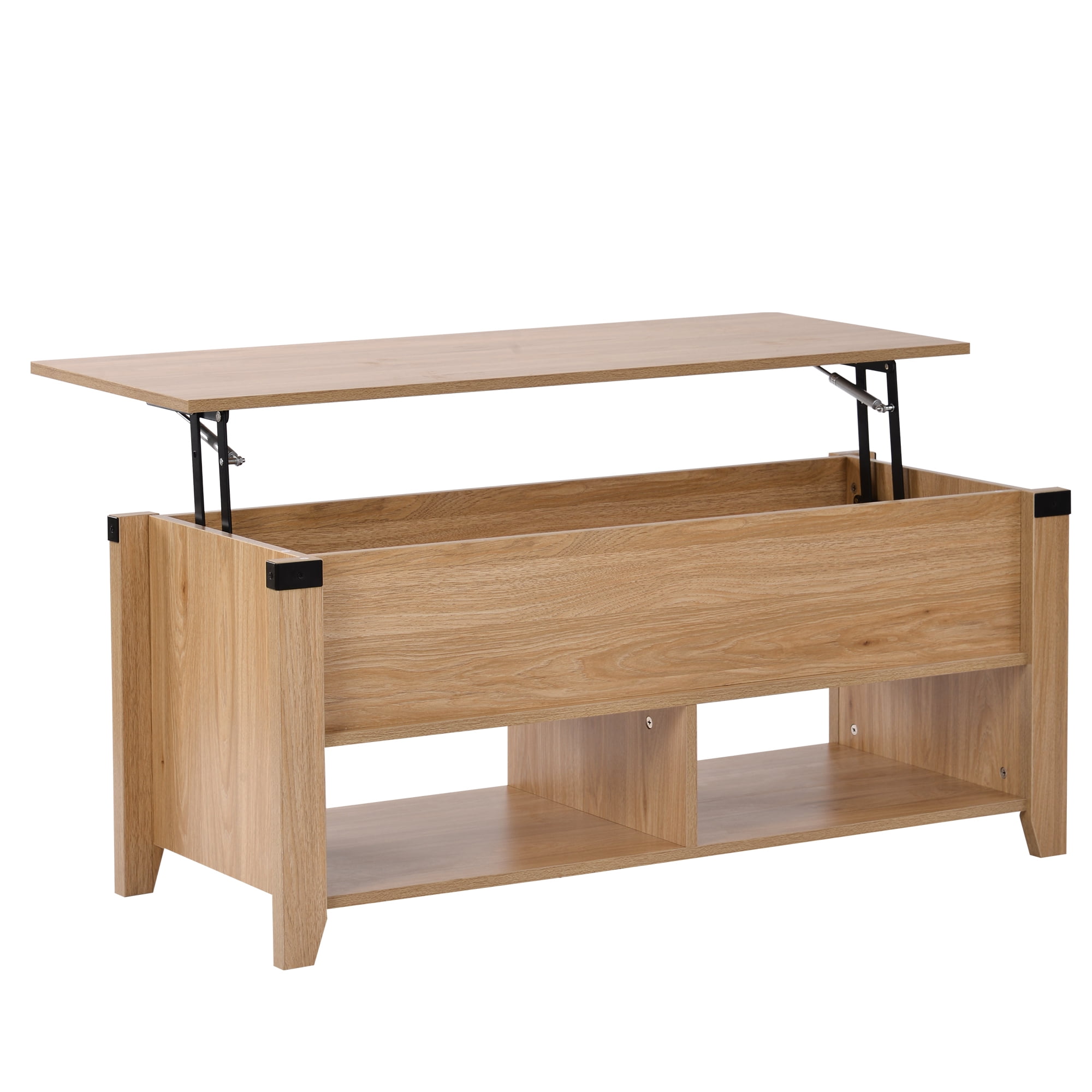Private Jungle Multipurpose Coffee Table with Drawers,Open shelf and Storage,Lifting Top Table for Living Room,Oak Private Jungle Multipurpose Coffee Table with Drawers,Open shelf and Storage,Lifting Top Table for Living Room,Oak