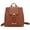 Brown, variant on Ingrid Vegan Leather Women's Convertible Backpack, Elegant Bookbag Purse Handbag by Mia K - Light Blue