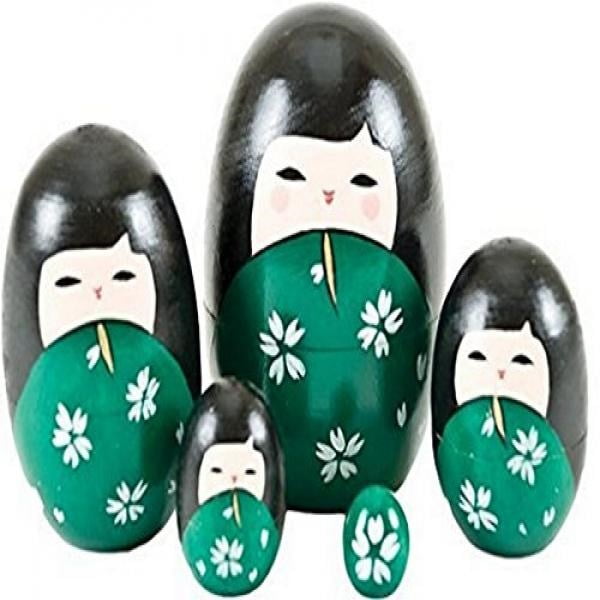 kokeshi nesting dolls