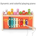 thumbnail image 3 of Wooden Elephant-Shaped Tractor Toy for Kids: Non-DIY, Early Education-Focused, Multifunctional Play Set Promoting Cognitive Development and Creativity with Safe, Durable Construction from Yunhe, 3 of 5