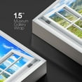 thumbnail image 4 of wall26 Canvas Print Wall Art Window View Rainbow Neon Flower Field Mountain Range Wilderness Nature Photography Realism Scenic Landscape Colorful Multicolor for Living Room, Bedroom, Office - 16x24, 4 of 5