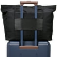 thumbnail image 2 of ELLE Rendezvous 38L Twill Fashion Weekender Tote Bag, Black, 22 in, 1-Piece, 2 of 9