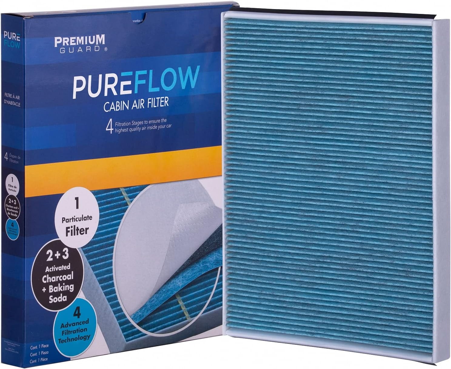 PUREFLOW PC5477X Cabin Air Filter | Fits 2006-2011 Cadillac DTS 4.6L; 2000-2005 DeVille 4.6L