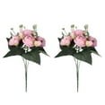 thumbnail image 1 of Youkk 2pcs Easy To Clean – Realistic Appearance – Artificial Flowers For Wedding pink 1Set, 1 of 6