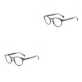 thumbnail image 3 of Qarigey Gafas redondas ligeras y de moda para mujer, para lucir gafas negras de arcoíris, montura de cristal IS031C5 IS031C5 2Conjunto, 3 of 6