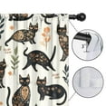 thumbnail image 4 of Blackout Kids Curtains,Cute Cat Childrens Insulated Curtains Set Of 2,Bedroom Essentials,Toddler Room Decor 42x54in(106x137cm), 4 of 4