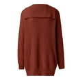 thumbnail image 5 of Vedolay Womens Sweaters Oversized Fall Dressy Winter Dress Coat Casual Jackets 2023 Red,L, 5 of 5