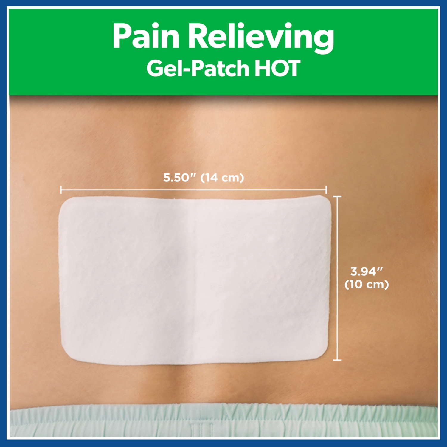 (3 pack) Salonpas Pain Relieving Gel Patch HOT, 6 Count