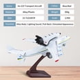 thumbnail image 3 of NATEFEMIN An-225 Mriya Plane Model with Buran Orbiter 1/400 Scale Diecast Display with Sound Light For Collectors, 3 of 8