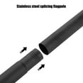 thumbnail image 6 of Outdoor Flag Pole,Flags Bracket,Stainless Steel Flagpoles Residential Heavy Duty for Outside House,Porch,Yard,Truck,Boat, 6 of 10