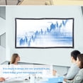 thumbnail image 2 of Miangastore 1 Set Projector Screen Foldable Projection Movies Screen 70 Inch Projector Screen, 2 of 8