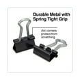 thumbnail image 4 of (2 pack) Universal UNV11060 Binder Clips with Storage Tub - Mini, Black/Silver (60/Pack), 4 of 7